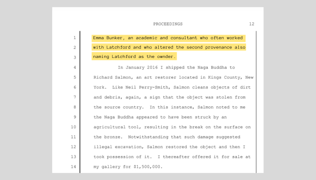 Screengrab from Nancy Wiener plea agreement. Click to read more.